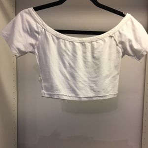 cropped boat neck